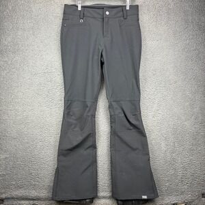 Roxy DryFlight 15K Snow Pants Womens Large Black Ski Snowboard Softshell Pants
